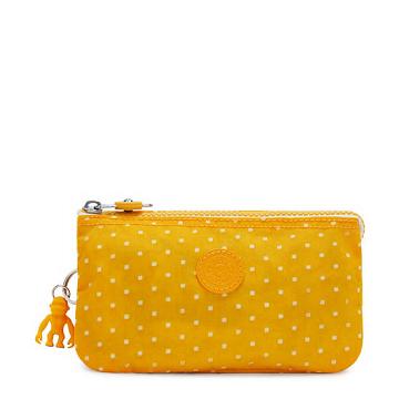 Plecaki Kipling Creativity Large Printed Pouch Żółte | PL 1117NW